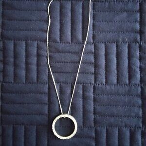 Crystal Circle Necklace